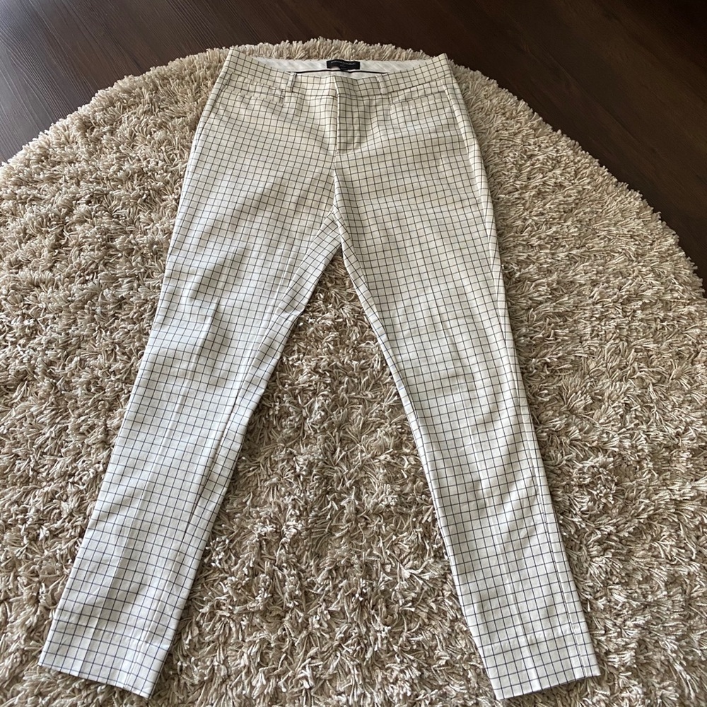 Banana Republic white dress pants
